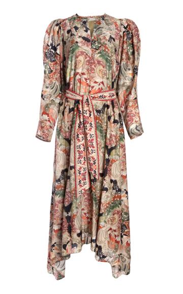 Moda Operandi Chufy Amala Printed Cotton-silk Voile Maxi Dress