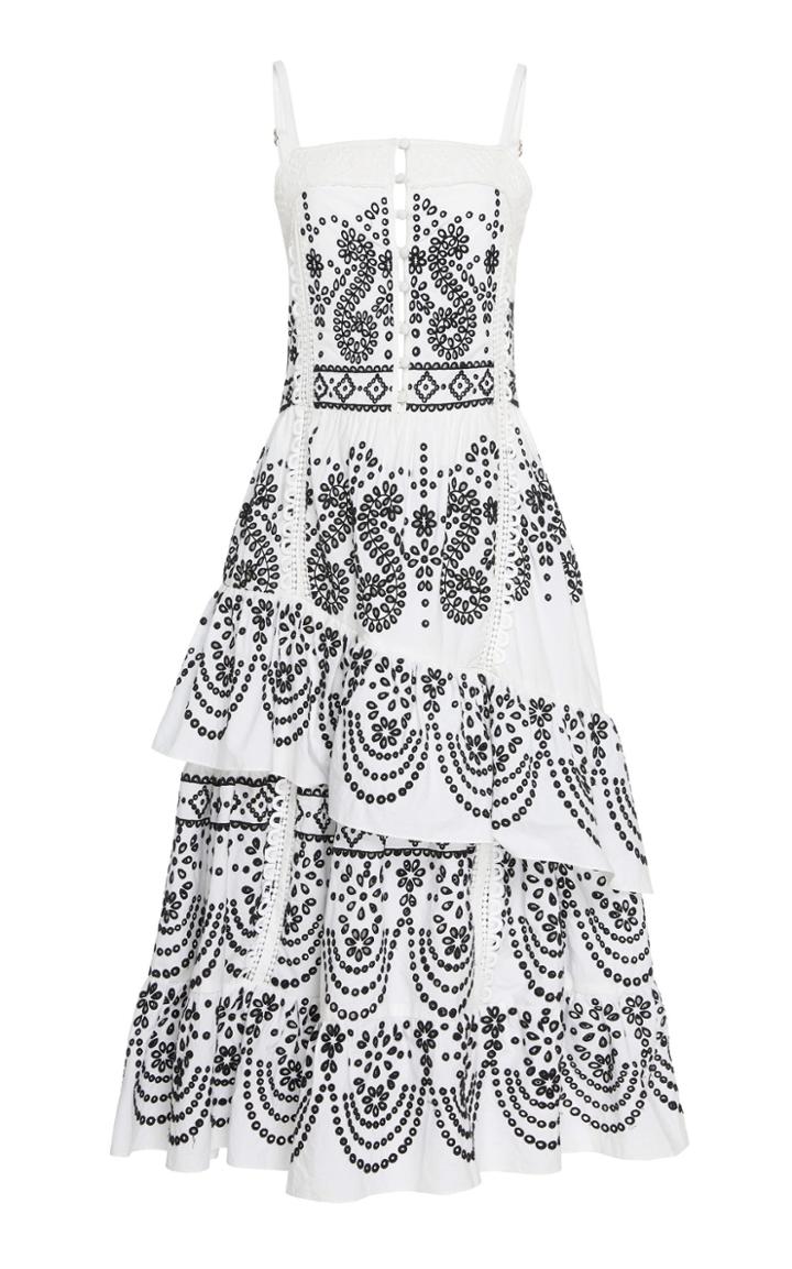Marissa Webb Adriana Embroidered Dress