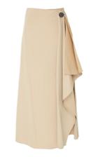 Claudia Li Gabardine Cascade Skirt