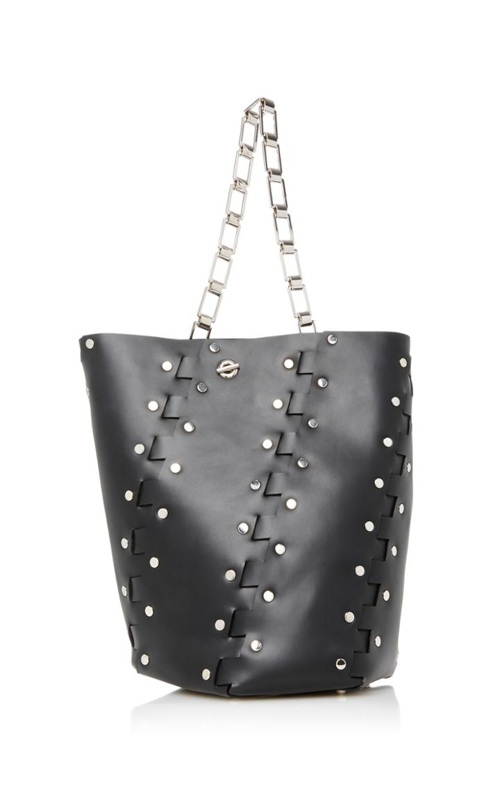Proenza Schouler Hex Medium Studded Leather Shoulder Bag