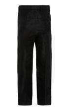Haider Ackermann Cropped Wool-blend Jacquard Straight-leg Pants