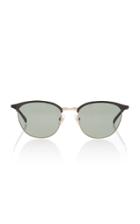 Matsuda Eyewear Round-frame Acetate And Gold-tone Sunglasses