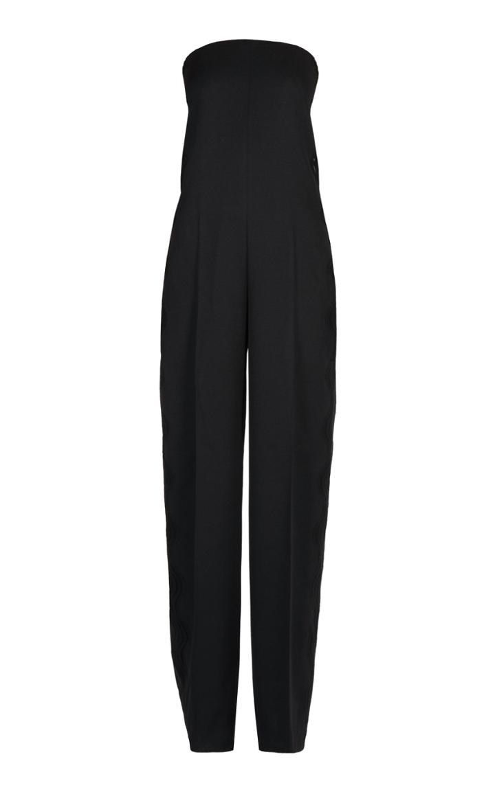 Stella Mccartney Hallie Pleated Tapered Jumpsuit