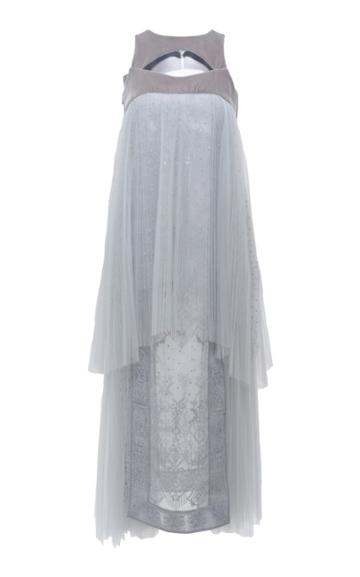 Saptodjojokartiko Symmetrical Slate Dress