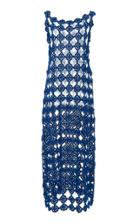 Jil Sander Open Knit Midi Dress