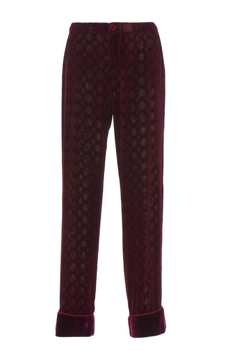 For Restless Sleepers Etere Velvet Devore Pant