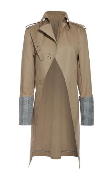 Preorder Alexander Wang Cutaway Trench With Extended Lining Cuff