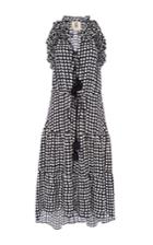 Figue Sleeveless Dot Print Dress