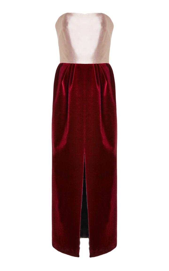 Bibhu Mohapatra Fitted Strapless Dress