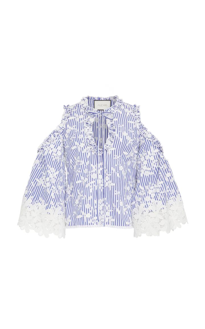 Alexis Clair Cold Shoulder Top