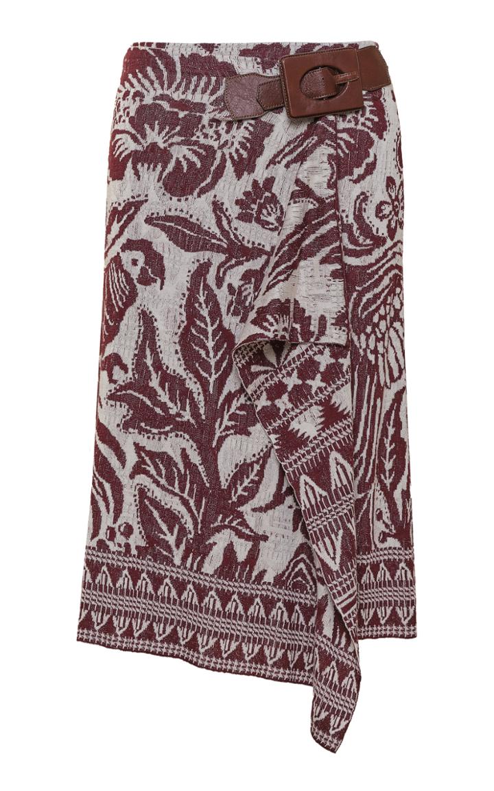Moda Operandi Johanna Ortiz Tandoor Printed Cotton Skirt