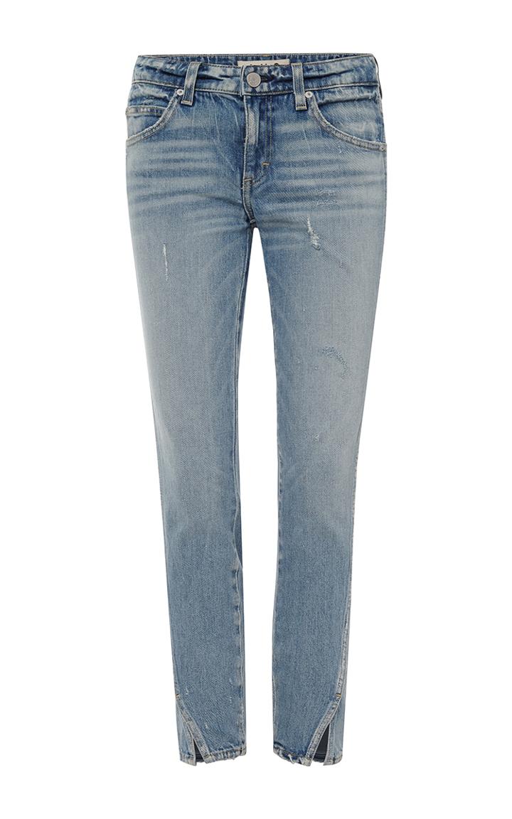 Amo Twist Sweet Cheeks Low Rise Skinny Jeans