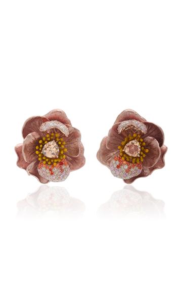 Moda Operandi Anabela Chan Blush Bloom Earrings