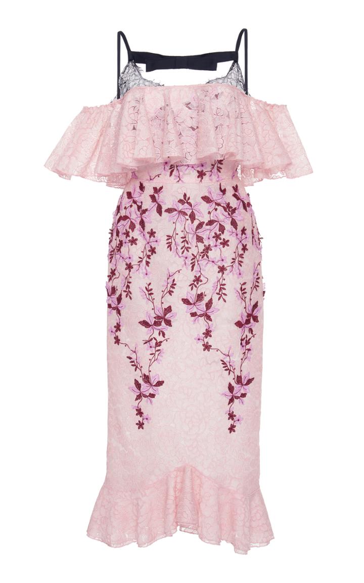 Giambattista Valli Off-the-shoulder Dress