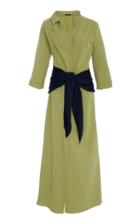 Hellessy Magda Cotton Faille Full Length Dress