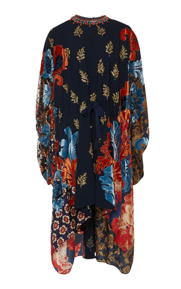 Biyan Lofreja Embellished Patchwork Dress