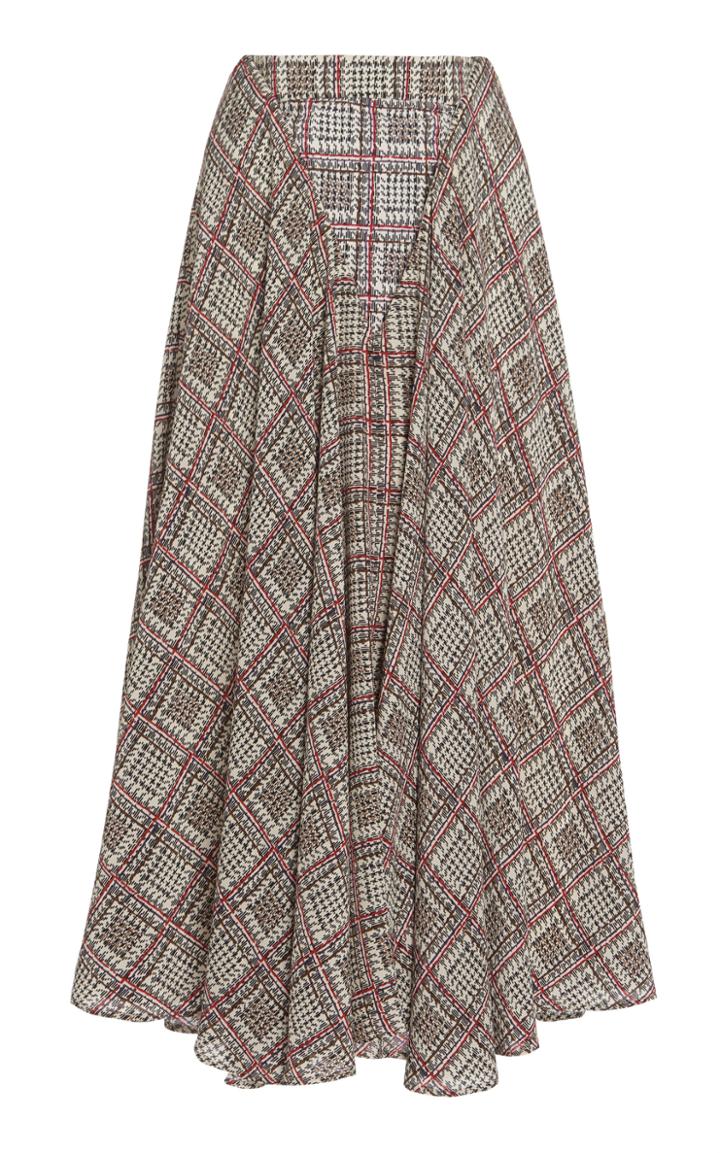 Moda Operandi Y/project V Cut Pleated Skirt