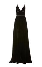 Markarian Exclusive Jasmine Crystal-embellished Velvet Gown