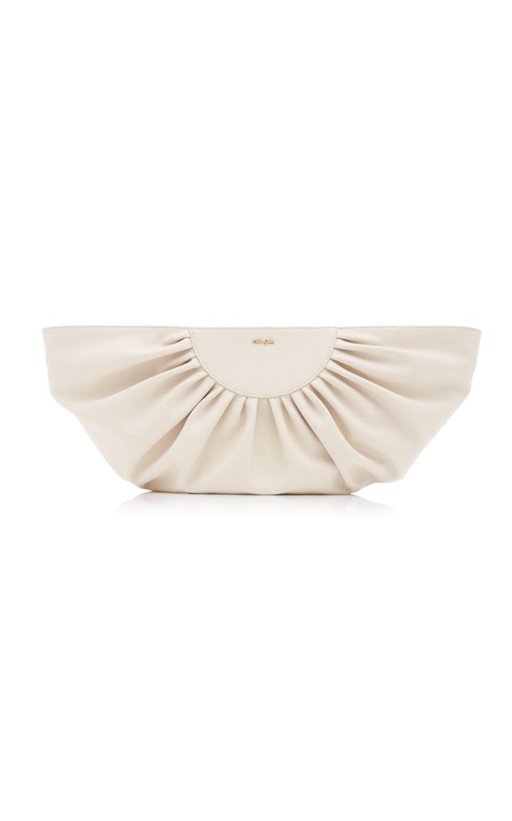Moda Operandi Cult Gaia Marisol Fan Leather Clutch