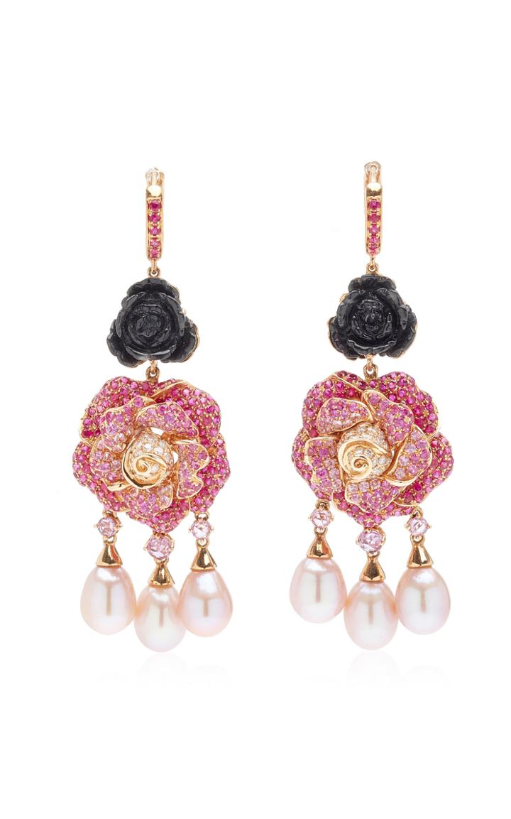 Moda Operandi Wendy Yue Rosemania Drops Earrings