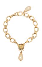 Moda Operandi Dolce & Gabbana Maxi Chain Leopard Necklace