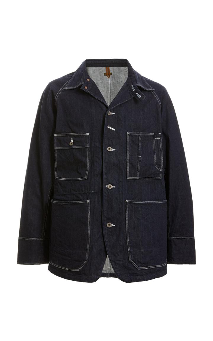 Kapital Contrast-stitch Denim Jacket