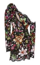 Dundas One-shoulder Sequin Mini Dress