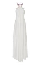 My Beachy Side Halter Maxi Dress