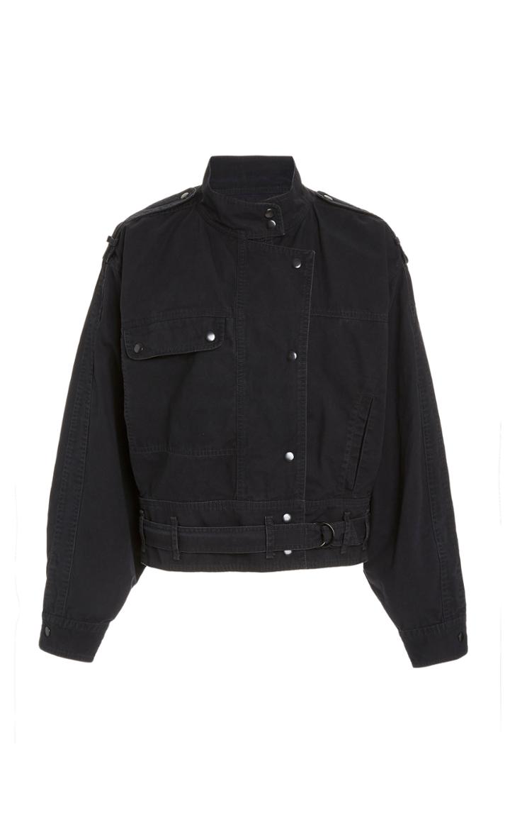 Isabel Marant Toile Zonca Belted Denim Jacket