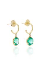 Ila Alastair 14k Gold Emerald Earrings