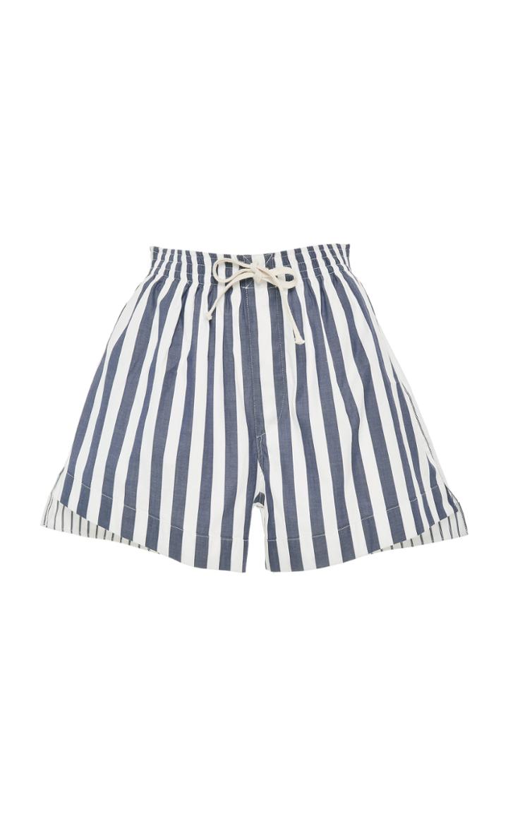 Monse Striped Cotton Boxer Shorts