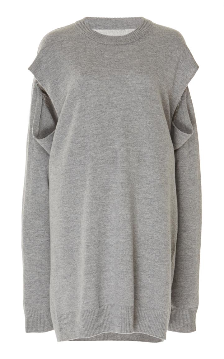 Maison Margiela Wool-cashmere Mini Dress