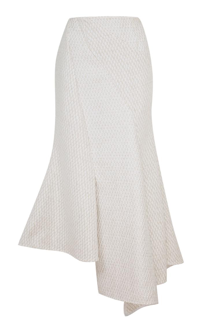 Razan Alazzouni Asymmetrical Midi Skirt