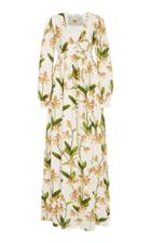 Moda Operandi Agua By Agua Bendita Frambuesa Jardin Linen Maxi Dress