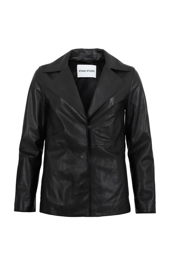 Moda Operandi Stand Studio Angela Leather Trench Size: 34