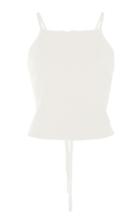 Cult Gaia Lili Criss-cross-back Cropped Top