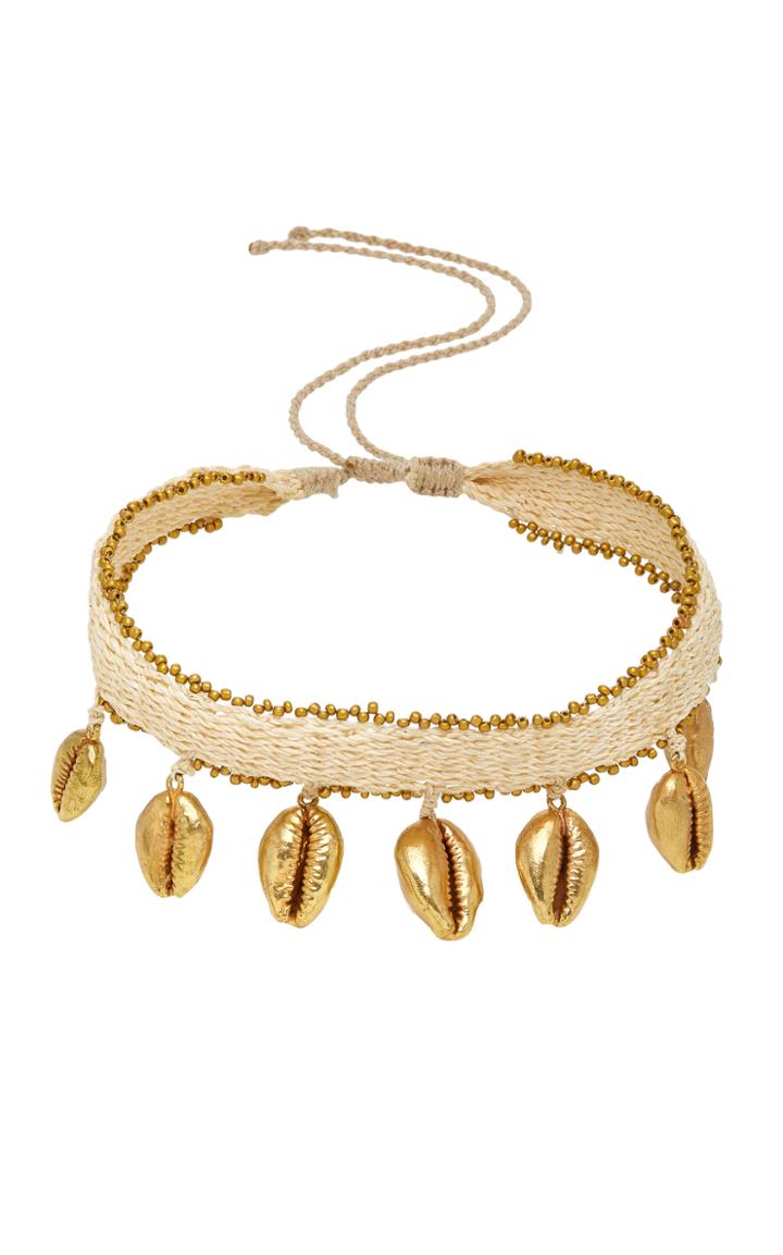 Casa Chiqui Caracol Dorado-cumare Choker