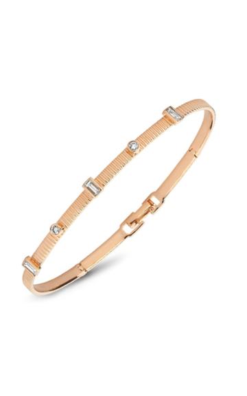 Melis Goral La Linea 14k Rose Gold Diamond Bracelet