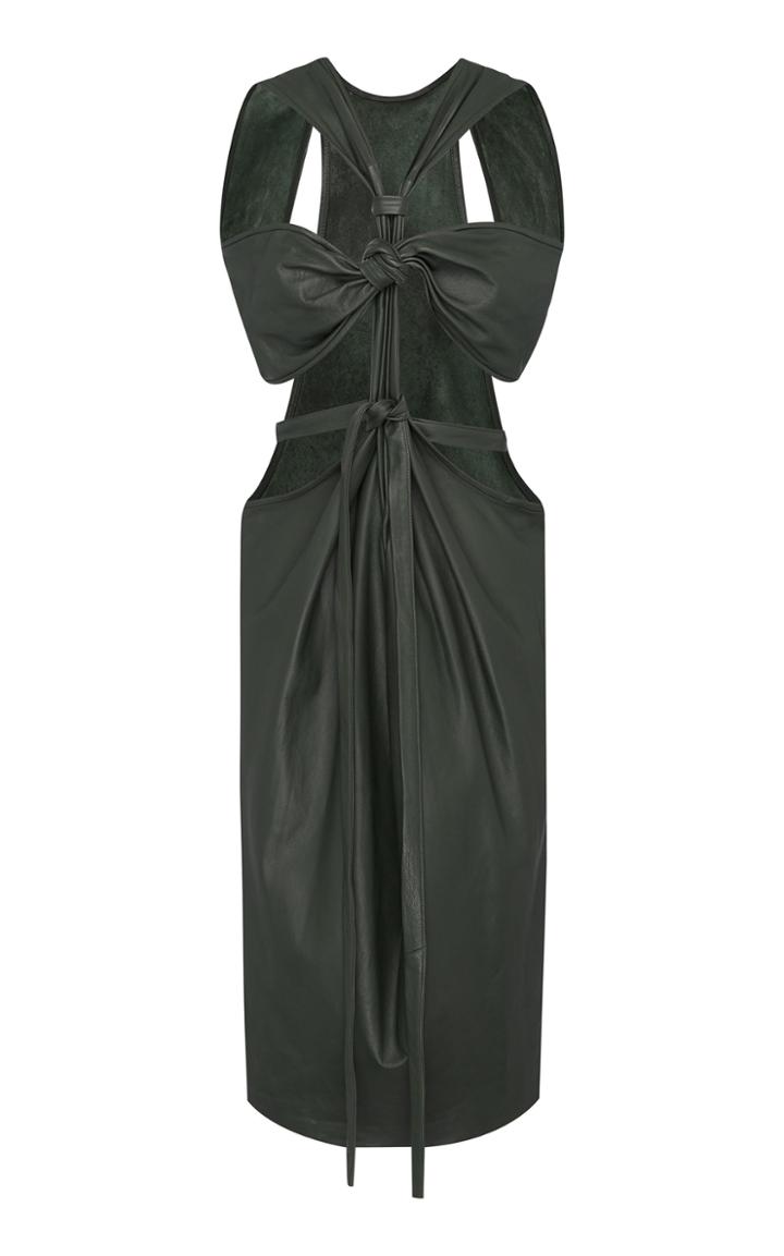 Moda Operandi Christopher Esber Knotted Leather Dress