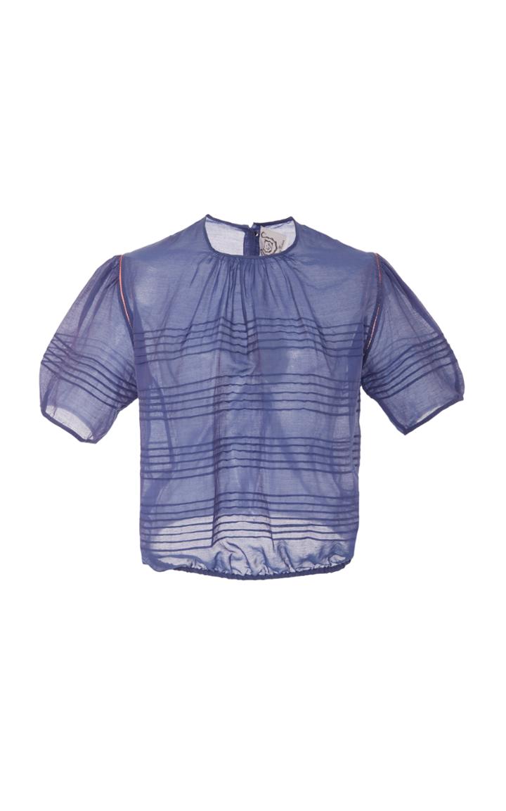 Thierry Colson Sophia Pleated Top