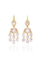 Marie-hlne De Taillac One-of-a-kind Morganite Precious Chandelier Earrings