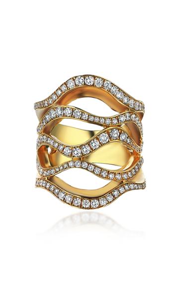 Gilan Cintemani 18k Yellow Gold Diamond Ring