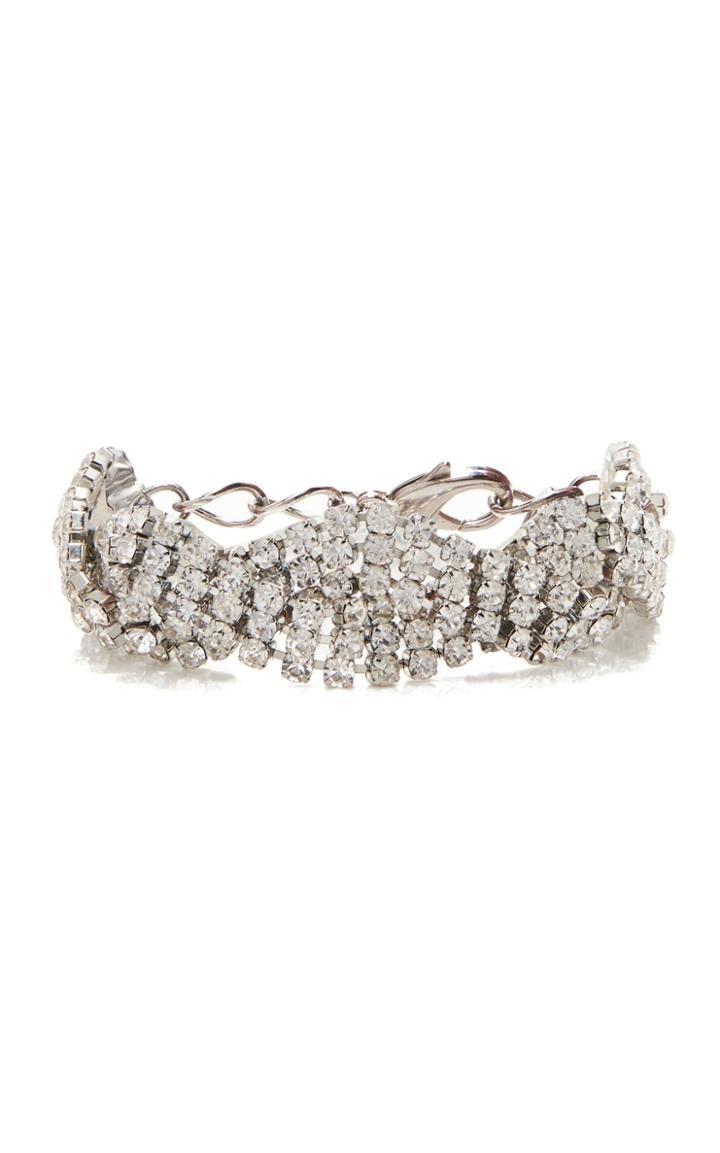 Moda Operandi Area Braided Glass Crystal Choker