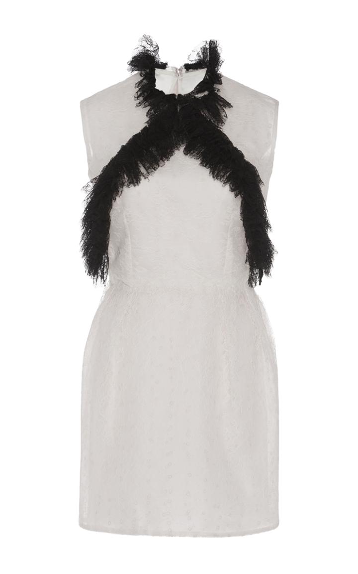 Emilio De La Morena Cross Front Midi Dress