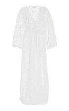 Onia Meika Floral Embroidered Coverup Robe
