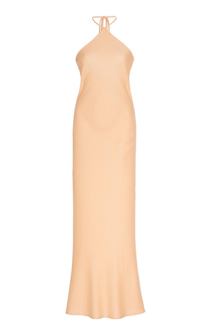 Moda Operandi Maggie Marilyn Pining For You Printed Halterneck Dress Size: 6