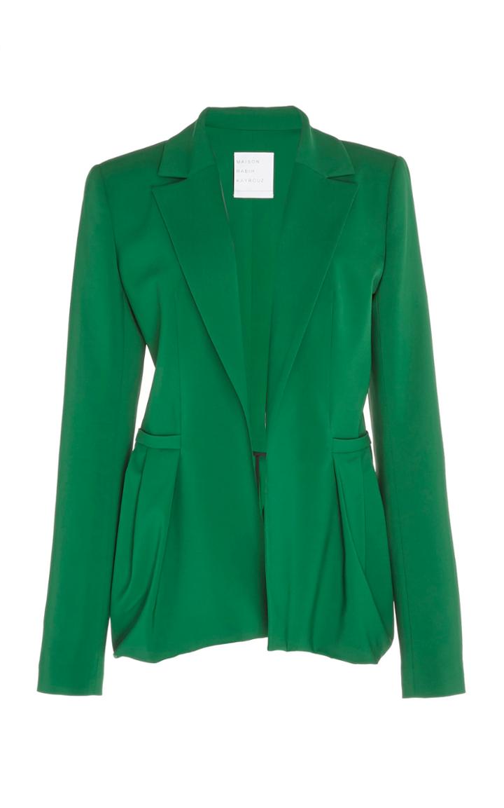 Maison Rabih Kayrouz Crepe Jacket