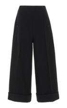 Moda Operandi Andrew Gn Wool Cropped Wide-leg Trousers