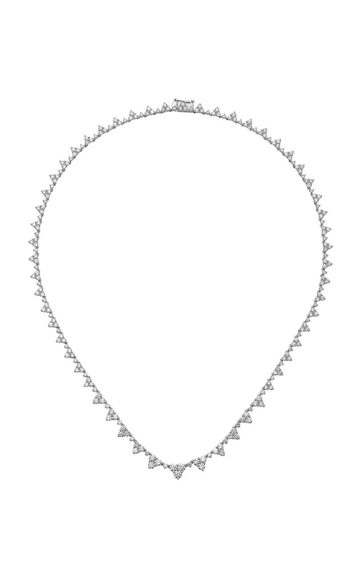 Anita Ko Pave Triangle Eternity Choker