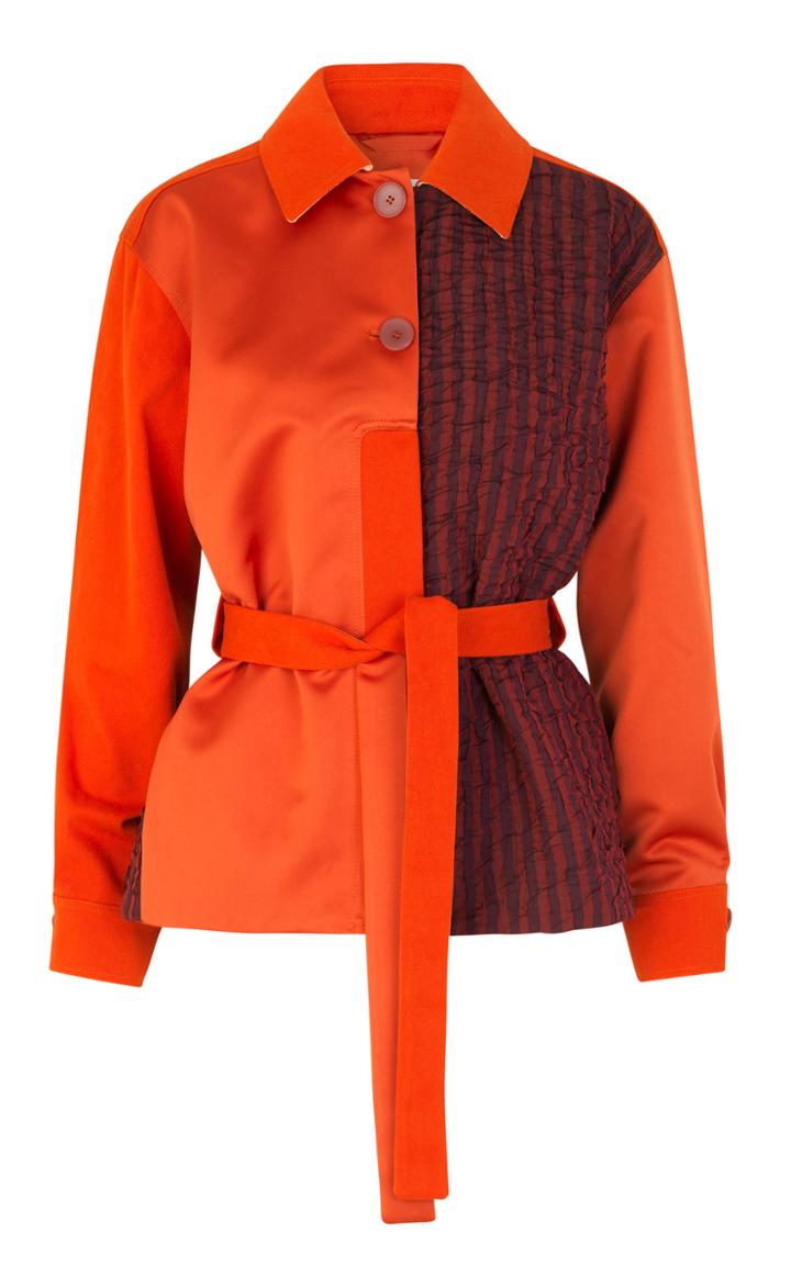 Stine Goya Miki Two Tone Paneled Jacket